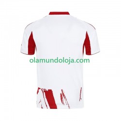 Camisola Olympiacos Homem Equipamento Segundo 2025-2026 Manga Curta